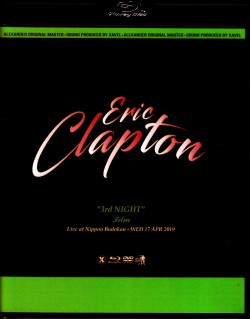 Eric Clapton エリック・クラプトン/Tokyo,Japan 4.17.2019 Blu-Ray & DVD Ver