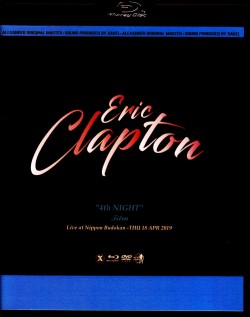 Eric Clapton エリック・クラプトン/Tokyo,Japan 4.18.2019 Blu-Ray & DVD Ver