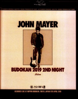 John Mayer ジョン・メイヤー/Tokyo,Japan 4.11.2019 Blu-Ray & DVD Ver