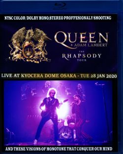 Queen,Adam Lambert クィーン アダム・ランバート/Osaka,Japan 2020 Blu-Ray+DVD