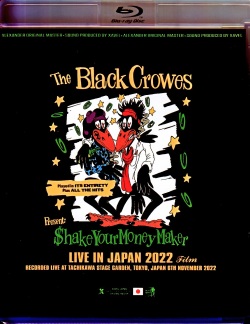 Black Crowes ブラック・クロウズ/Tokyo,Japan 11.6.2022 Complete Blu-Ray・DVD Version