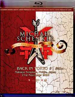 Michael Schenker Group マイケル・シェンカー/Tokyo,Japan 11.21.2022 Blu-Ray・DVD Version