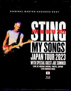Sting スティング/Tokyo,Japan 2023 Complete Blu-Ray Version
