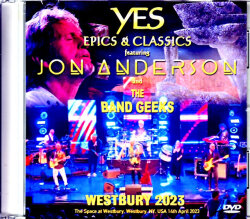 Yes Epics & Classics Jon Anderson イエス ジョン・アンダーソン/NY,USA 2023 Complete  jewel ver.