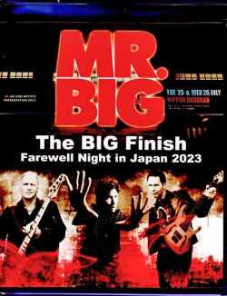 Mr. Big ミスター・ビッグ/Tokyo,Japan 7.26.2023 Complete Blu-Ray Version