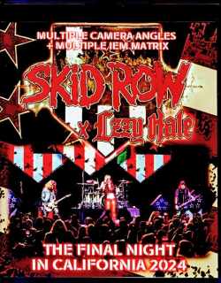 Skid Row Lzzy Hale スキッド・ロウ リジー・ヘイル/CA,USA 2024 Complete Blu-Ray Version