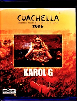 Karol G カロル・G/CA,USA 2026 2Days Complete Broadcast Edition Blu-Ray Version