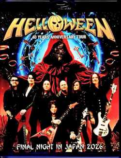 Helloween ハロウィン/Tokyo,Japan 05.10.2026 Complete Multi-Cam Edition Blu-Ray Version