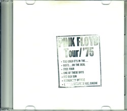 Pink Floyd ピンク・フロイド/Tour ’75 US Promo LP