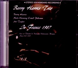 Barry Harris バリー・ハリス/France 1987
