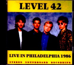 Level 42 レヴェル・42/PA,USA 1986