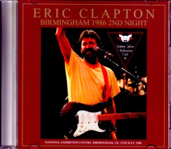 Eric Clapton エリック・クラプトン/UK 7.15.1986