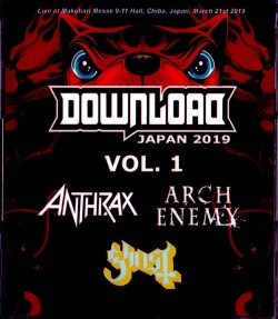 Ghost,Anthrax,Arch Enemy ゴースト アンスラックス アーチ・エネミー/Chiba,Japan 2019