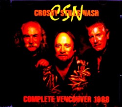 CSN & Y Crosby Stills & Nash クロスビー・スティルス・アンド・ナッシュ/Canada 1988