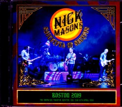 Nick Mason's Saucerful of Secrets ニック・メイスン/Ma, USA 2019
