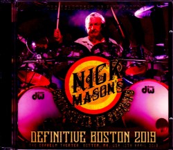 Nick Mason's Saucerful of Secrets ニック・メイスン/MA,USA 2019 Upgrade