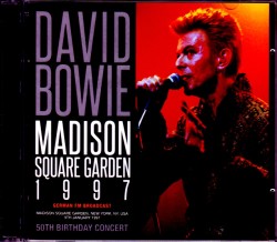 David Bowie デヴィッド・ボウイ/NY,USA 1997 German FM Broadcast