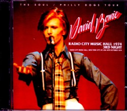David Bowie デヴィッド・ボウイ/NY,USA 10.30.1974