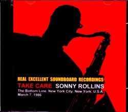 Sonny Rollins ソニー・ロリンズ/NY,USA 1986 & more