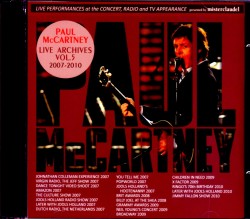 Paul McCartney ポール・マッカートニー/Live Archives 2007-2010