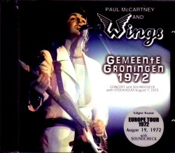 Paul McCartney,Wings ポール・マッカートニー ウイングス/Netherlands 1972 & SC