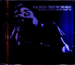 New Order ニュー・オーダー/Tokyo,Japan 1.28.1987
