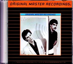 Hall & Oates ホール・アンド・オーツ/Voices Original US Mobile Fidelity Sound Lab