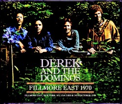 Derek and the Dominos デレク・アンド・ザ・ドミノス/NY,USA 1970 2 Days & more Remaster