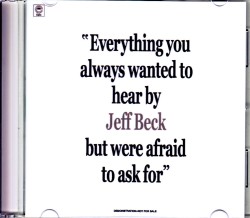 Jeff Beck ジェフ・ベック/Everything you Always Wantes to Hear by Jeff Beck But Were Afraid to Ask For Original US Promo LP Ver.