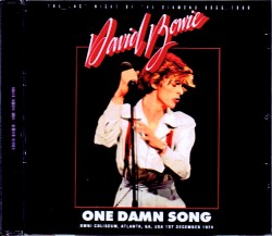 David Bowie デヴィッド・ボウイ/GA,USA 1974