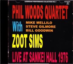 Phil Woods Quartet,Zoot Sims フィル・ウィズ ズート・シムズ/Osaka,Japan 1976