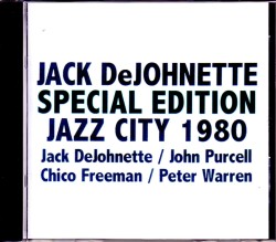 Jack DeJohnette ジャック・デジョネット/Canada 1980