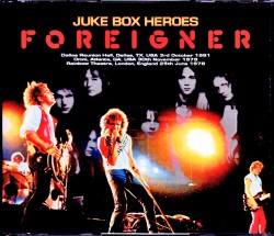 Foreigner フォリナー/Soundboard Collection 1978-1981