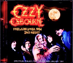 Ozzy Osbourne オジー・オズボーン/PA,USA 1.16.1984