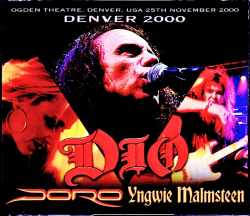 Dio,Yngwie Malmsteen,Doro ディオ インヴェイ・マルムスティーン ドロ/CO,USA 2000 Upgrade