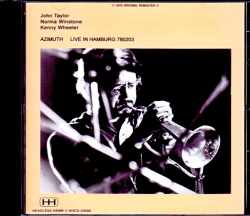Azimuth John Taylor,Norma Winstone,Kenny Wheeler アジマス ジョン・テイラー/Germany 1978