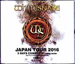 Whitesnake ホワイトスネイク/Japan Tour 2016 3 Days Complete IEM Matrix & more