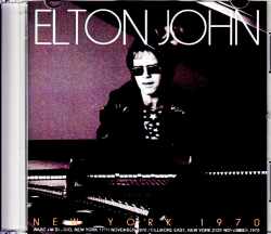 Elton John エルトン・ジョン/NY,USA 1970