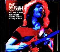 Pat Metheny Quartet パット・メセニー/CA,USA 1986
