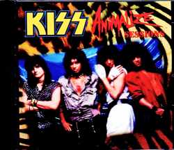 Kiss キッス/Animalize Studio Session NY,USA 1984