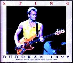 Sting スティング/Tokyo,Japan 1992 2Days