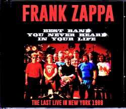 Frank Zappa フランク・ザッパ/NY,USA 1988