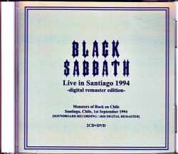 Black Sabbath ブラック・サバス/Chile 1994 S & V Digital Remaster