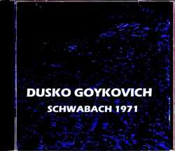 Dusko Gojkovich ダスコ・ゴイコヴィッチ/Germany 1971