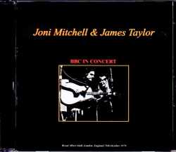 Joni Mitchell,James Taylor ジョニ・ミッチェル ジェームス・テイラー/London,UK 1970