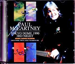 Paul McCartney ポール・マッカートニー/Tokyo,Japan 3.7.1990