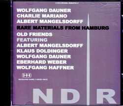 Eberhard Weber,Wolfgang Dauner,Charlie Mariano エバーハルト・ウェーバー/Germany 1995 & more