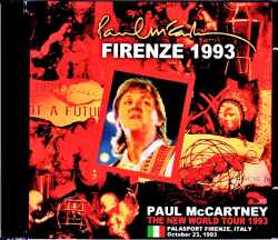 Paul McCartney ポール・マッカートニー/イタリア・フィレンツェ公演 1993年 完全版