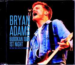 Bryan Adams ブライアン・アダムス/Tokyo,Japan 2.5.1988