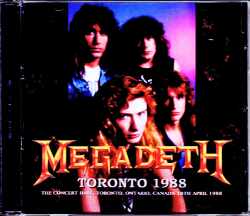 Megadeth メガデス/Canada 1988